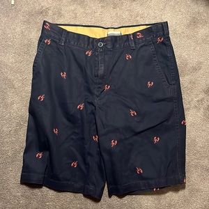 Izod Blue with Lobsters Dress Short